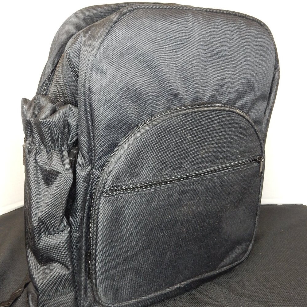 Outdoor Backpack Picnic Basket Travel 2 Person Bag w/Cooler Blanket Utensils